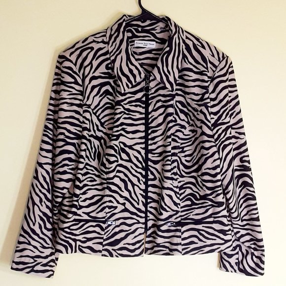 Amanda Smith Jackets & Blazers - Amanda Smith Animal Print Jacket